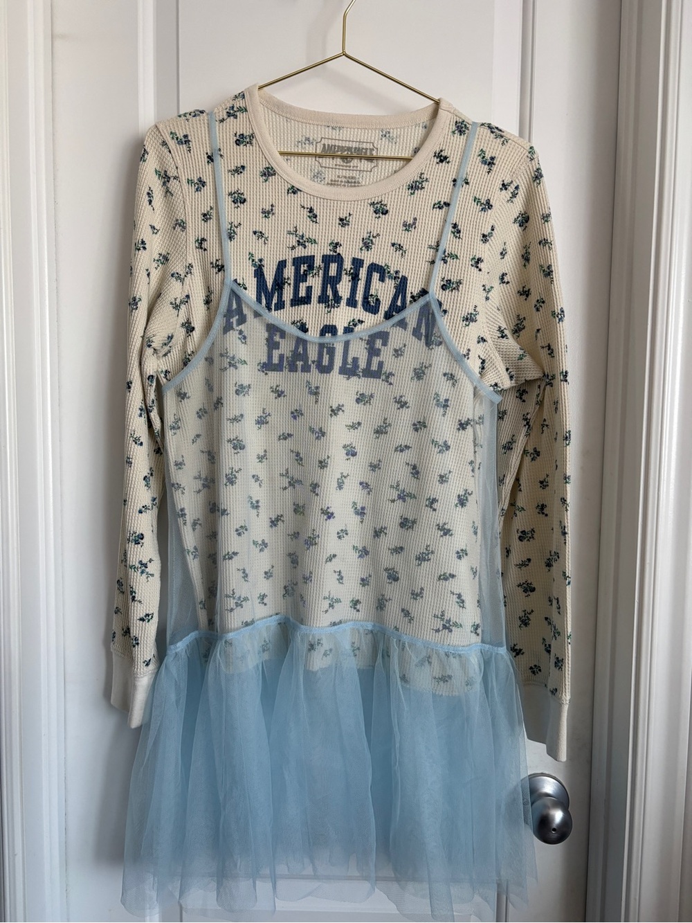 18ptp American eagle + tulle dress set of 2